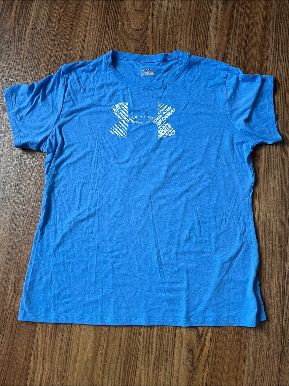 Under Armour Women’s Blue Short-Sleeve Logo Tee